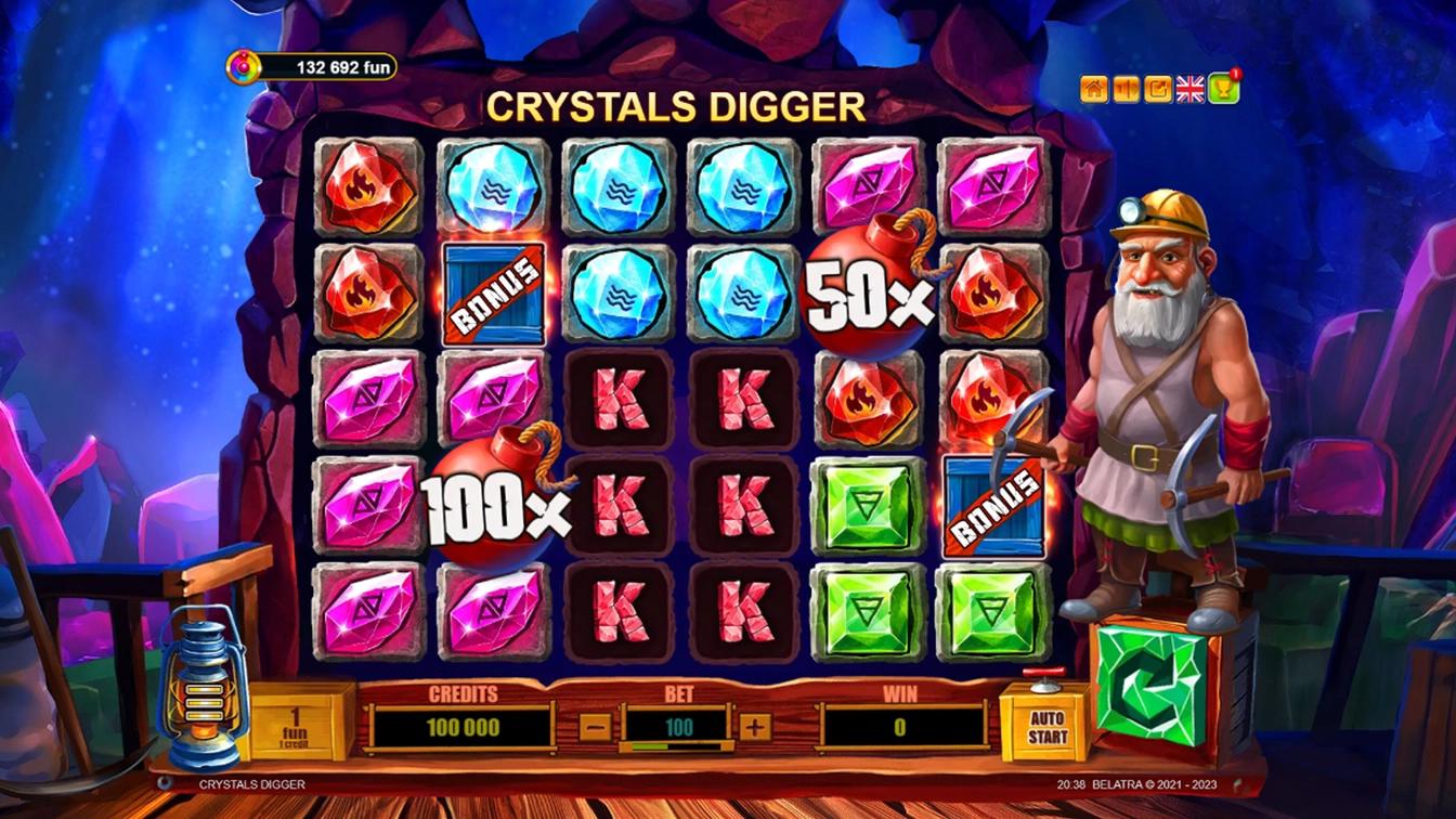 Crystals Digger