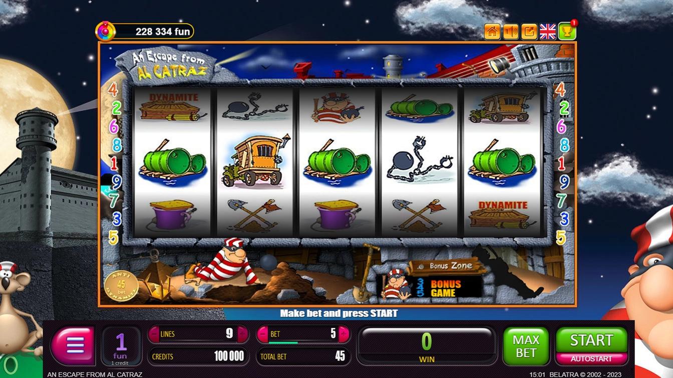 An Escape from Alcatraz