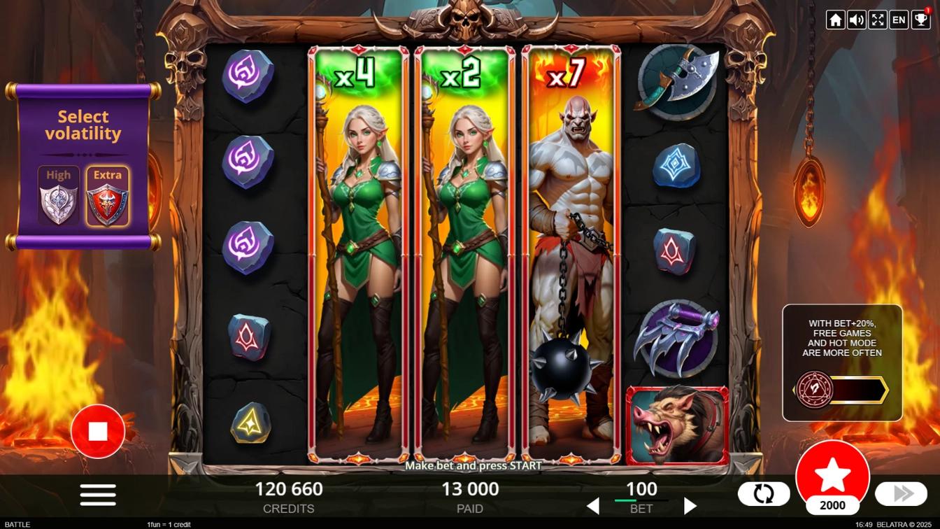 Slattors Battle - Orcs vs Elves