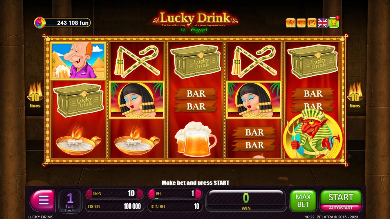 Lucky Drink in Egypt