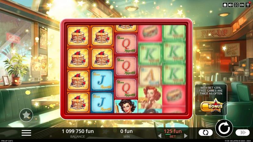 Bet +25%