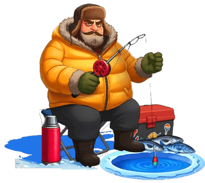 Winter Fisherman
