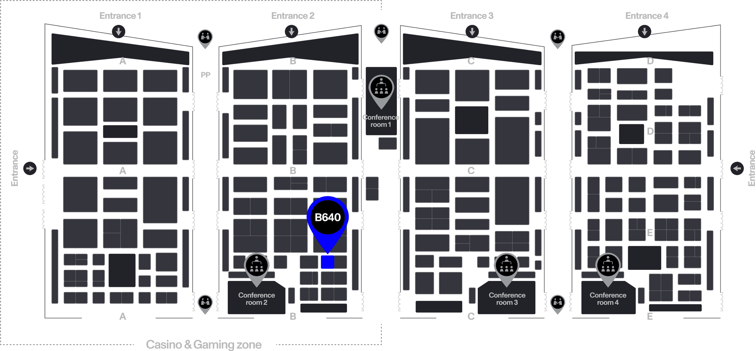 Encuéntrenos en el Stand B640